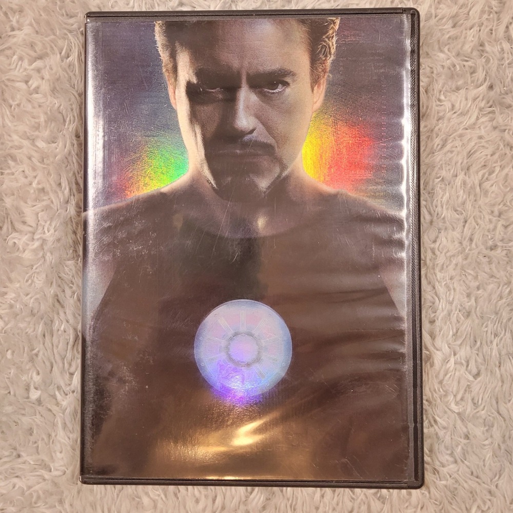 Iron Man (DVD, 2008) Downey Jr. Bridges Paltrow Howard *